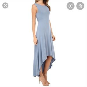 BCBG Fara High-Low Twist Open-Back Dress W/ Tag